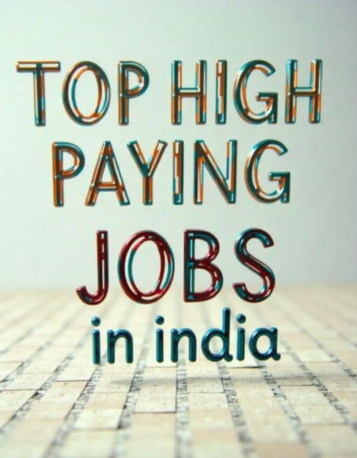 Top High Paying Jobs in India