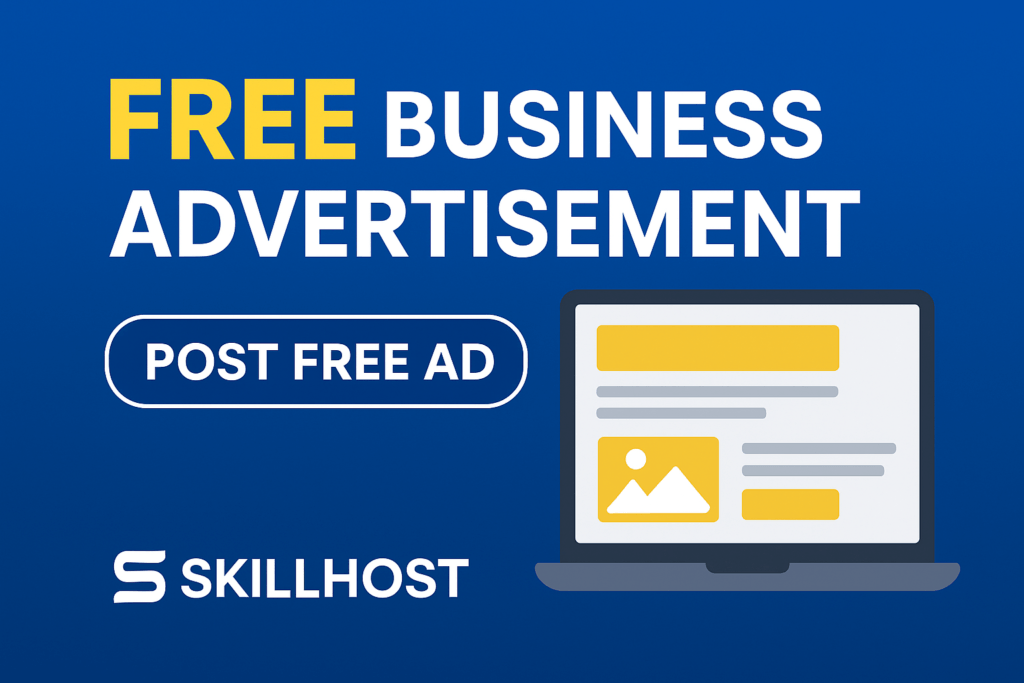 free add new Free Business Advertisement