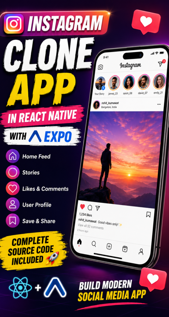 Instagram App Clone in React Native