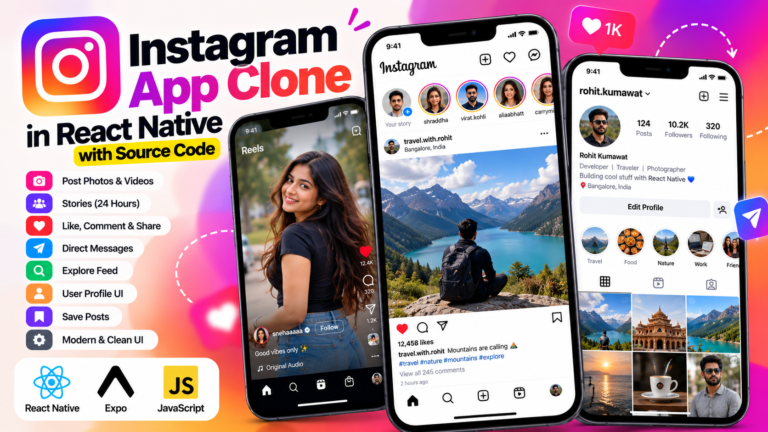 Instagram App Clone in React Native