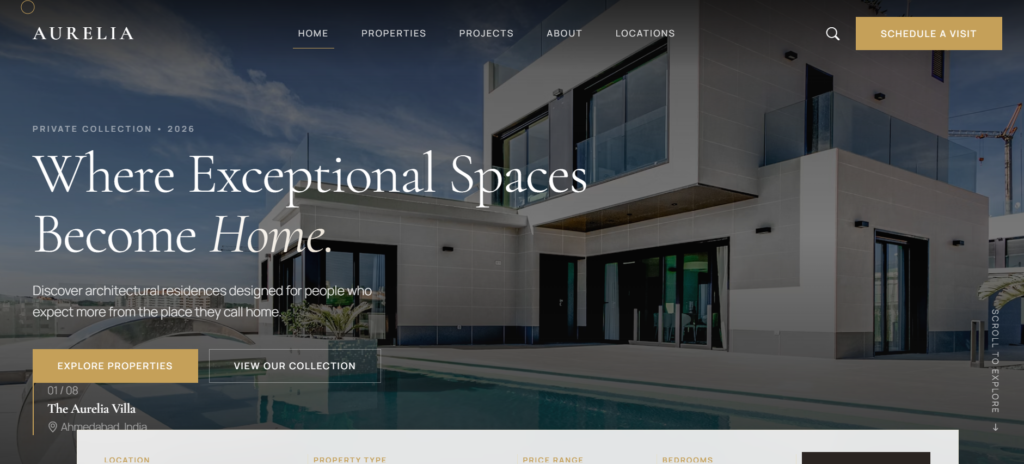 Real Estate Website Template