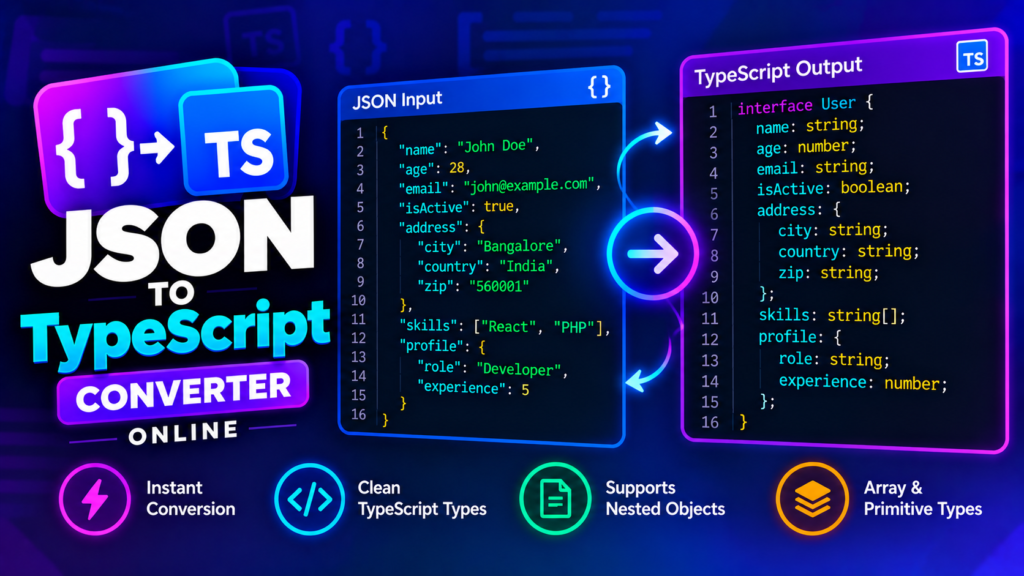JSON to TypeScript Converter