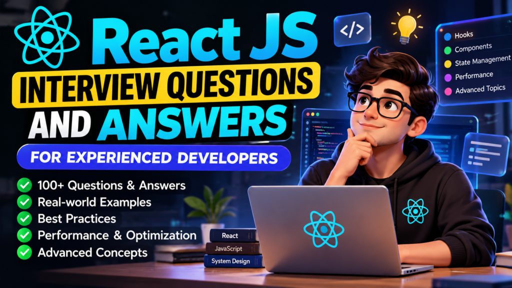 react js interview questions and answers for experienced