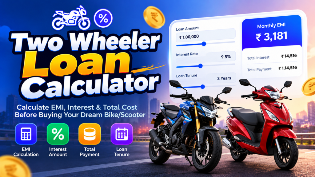 Two Wheeler Loan Calculator